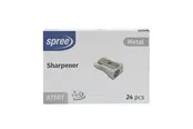 SPREE Metal pencil sharpener for 1 pencil