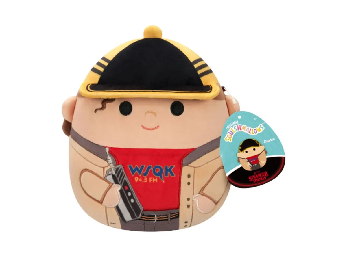 Squishmallows 20 CM STRANGER THINGS DUSTIN