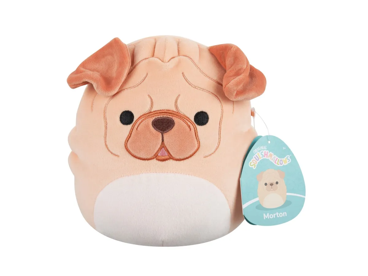 Squishmallows Morton the Brown Shar Pei