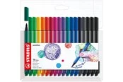 STABILO - Hardtip Fineliner - Set of 18 Pieces
