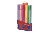 STABILO Pen 68 - Felt-tip pen - ColorParade - Set of 20 - Red