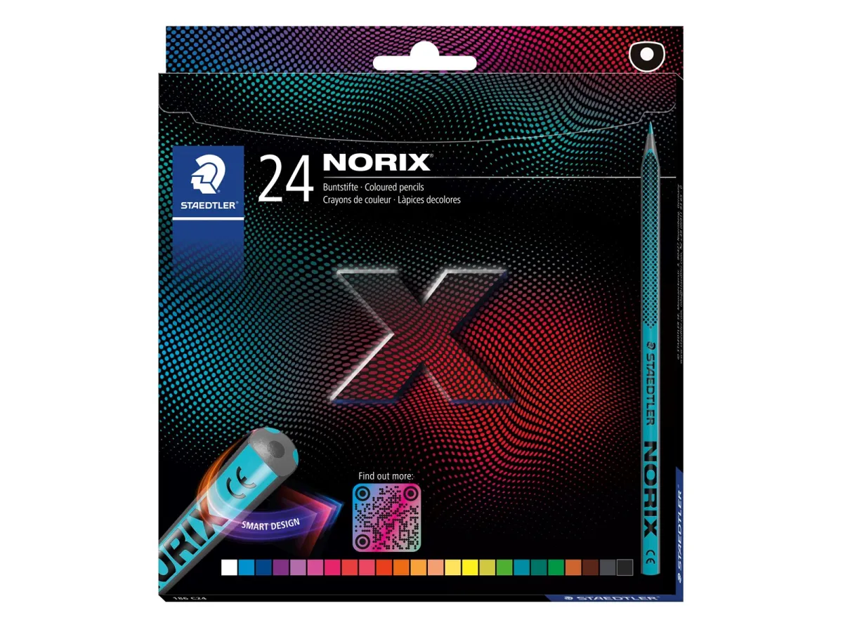 Staedtler Col. pencil NORIX 24pc 100% PEFC