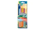 Staedtler Fibre tip pen 2tips twin color 6pc