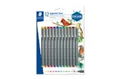 Staedtler pigment liner 0.5 12 colors on BC