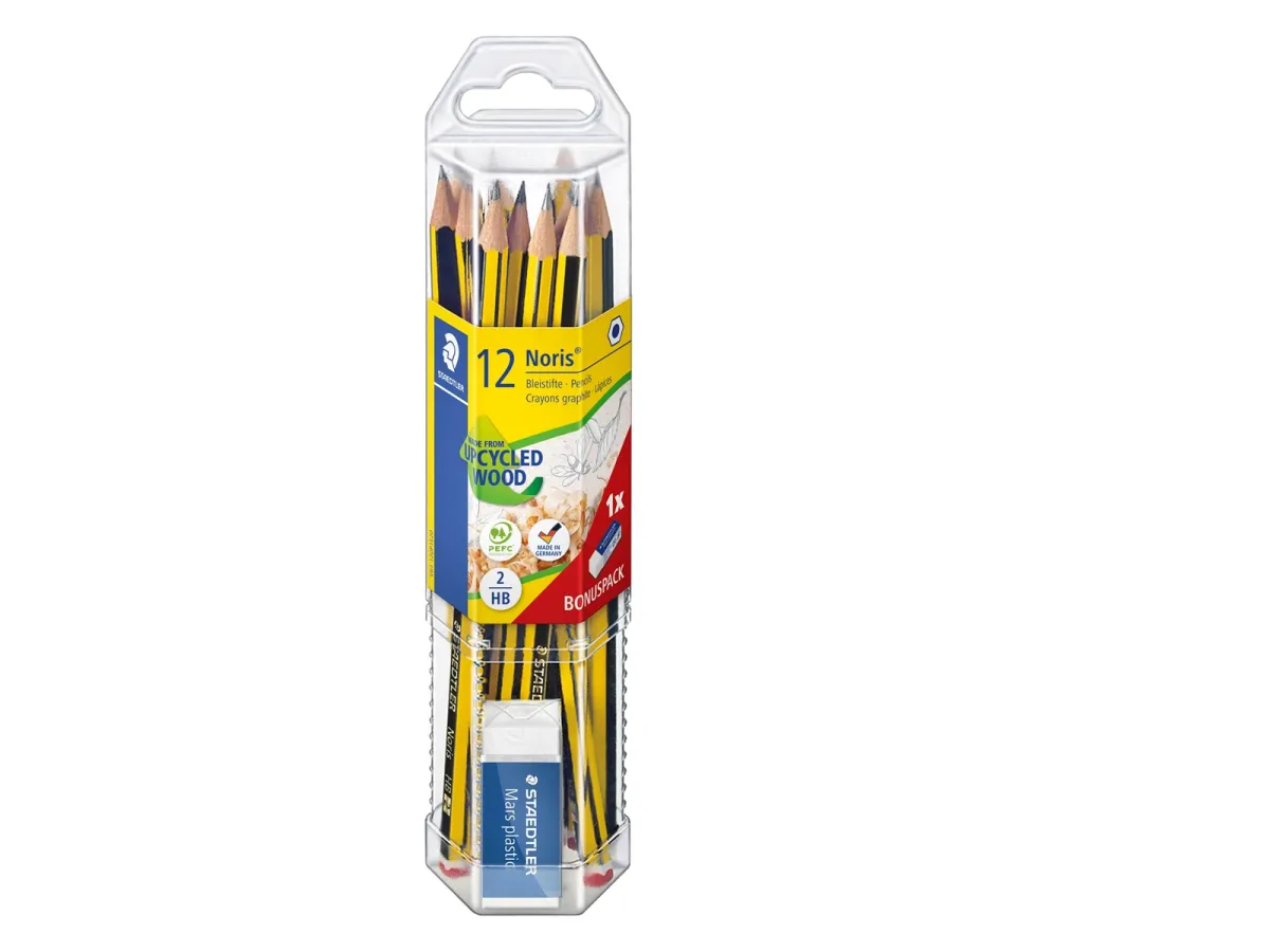 Staedtler Set Bleistift + Radierer 100 % PEFC