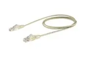 StarTech.com 0.5m CAT6 Cable - Grey Slim CAT6 Patch Cable - Snagless - LSZH - patch cable - 50 cm - grey - Grau - 0.5 meter