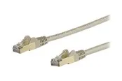 StarTech.com 10m CAT6a Ethernet Cable - Grey RJ45 Shielded Cable Snagless - patch cable - 10 m - grey - Grau - 10 meter
