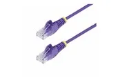StarTech.com 10m Purple Slim CAT6 Ethernet Cable Snagless 28AWG LSZH - patch cable - 10 m - purple - Lila - 10 meter