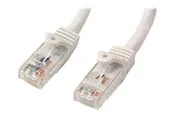 StarTech.com 10m White Cat6 / Cat 6 Snagless Patch Cable 10 m - patchkabel - 10 m - hvid - Weiß - 10 meter