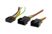 StarTech.com 12in 4 Pin Fan Strom Splitter Kabel - strömdelare für fläkt