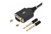 StarTech.com 1ft/30cm USB to Null Modem Serial Adapter Cable FTDI RS232 - USB / serial cable - USB to DB-9 - 30 cm