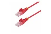 StarTech.com 1m Red Slim CAT6 Ethernet Cable Snagless 28AWG LSZH - patch cable - 1 m - red - Rot - 1 meter