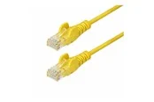 StarTech.com 1m Yellow Slim CAT6 Ethernet Cable Snagless 28AWG LSZH - patch cable - 1 m - yellow - Gelb - 1 meter