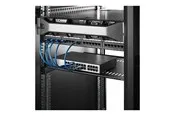 StarTech.com 2-Pack 1U Server Rack Shelf Vented 44lb Capacity 16" Deep (CABSHELF116V2PK) - rack shelf - 1U