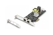 StarTech.com 2-Port 2.5Gbps PoE Network Card Intel I225-V 802.3af/at - network adapter - PCIe 2.0 x2 - 10M/100M/1G/2.5 Gigabit Ethernet x 2