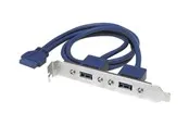 StarTech.com 2 Port USB 3.0 A Female Slo