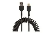 StarTech.com 20in (50cm) USB A to C Charging Cable Coiled