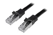 StarTech.com 2m Black Cat6 / Cat 6 Shielded (SFTP) Patch Cable 2 m - patchkabel - 2 m - sort - Schwarz - 2 meter