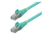 StarTech.com 2m CAT6a Ethernet Cable - 2 m - aqua - Blau - 2 meter