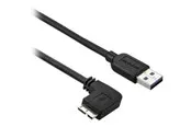 StarTech.com 3ft Slim Left-Angle Micro USB 3.0 Cable - M/M - USB 3.1 Gen 1 - USB cable - 1 m