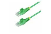 StarTech.com 3m Green Slim CAT6 Ethernet Cable Snagless 28AWG LSZH - patch cable - 3 m - green - Grün - 3 meter