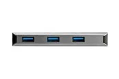StarTech.com 3Pt USB-C Hub w/ SD Card Reader - 10Gbps - 3x USB-A & 1x USB-C - hub - 3 ports USB-Hubs - 3 - Grau