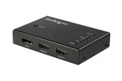 StarTech.com 4 Port HDMI Video Switch - 3x HDMI & 1x DisplayPort - 4K 60Hz - video/audio switch - 4 ports