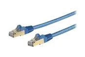 StarTech.com 5m CAT6a Ethernet Cable - Blue RJ45 Shielded Cable Snagless - patch cable - 5 m - blue - Blau - 5 meter