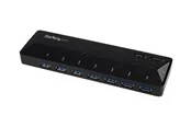 StarTech.com 7-Port USB 3.0 Hub plus Dedicated Charging Ports USB-Hubs - USB 3.2 - 7 - Schwarz
