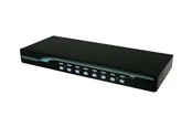 StarTech.com 8 Port 1U Rack Befestigungskit DVI USB KVM Switch - KVM Switch - 8 Anschlüsse