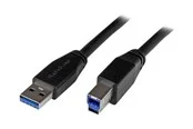 StarTech.com Active USB 3.0 USB-A to USB-B Cable - M/M - USB 3.1 Gen 1 - USB cable - 5 m