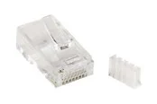 StarTech.com Cat 6 RJ45 Modular Plug for Solid Wire - transparent - Transparent