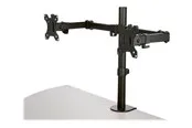 StarTech.com Desk Mount Dual Monitor Arm - Crossbar - Articulating - Steel - desk mount (adjustable arm)