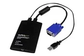 StarTech.com KVM Console zu Notebook USB 2.0 Portable Crash Cart Adapter mit File Transfer