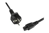 StarTech.com Laptop Power Cord Schuko CEE7 to C5 Clover Leaf - power cable - 2 m