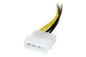 StarTech.com LP4 zu 8 Pin PCI Express Video Card Strom Kabel Adapter - Stromadapter