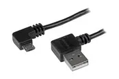 StarTech.com Micro-USB Cable with Right-Angled Connectors - M/M - USB cable - 1 m