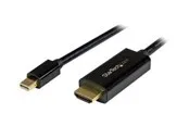 StarTech.com Mini DisplayPort to HDMI Adapter Cable - 3 m (10 ft) - 4K 30Hz - video cable - DisplayPort / HDMI - 3 m