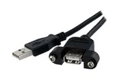 StarTech.com Panel Befestigungskit USB Kabel A zu A