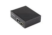 StarTech.com PoE+ Industrial Fiber to Ethernet Media Converter 60W