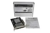 StarTech.com Quad-Port SFP+ Server Network Card - PCI Express - Intel XL710 Chip - netværksadapter