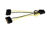 StarTech.com SATA Strom zu 8 Pin PCI Express Video Card Strom Kabel Adapter - strömkabel