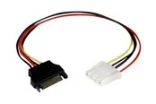 StarTech.com SATA zu Molex LP4 Strom Kabel Adapter