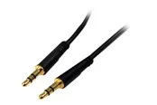 StarTech.com Slim 3.5mm Stereo Audio Kabel - Audiokabel - digitalt Audio