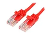 StarTech.com Snagless Cat 5e UTP Patch Cable - Rot - 3 meter