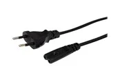 StarTech.com Standard Laptop Power Cord EU to C7 Power Cable Lead - power cable - 1 m