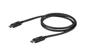 StarTech.com Thunderbolt 3 (40Gbps) USB C Cable - Black - 80cm