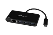 StarTech.com USB 3.0 Hub 3-port USB-Hubs - 3 - Schwarz