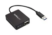 StarTech.com USB 3.0 to Fiber Optic Converter - Open SFP - netværksadapter