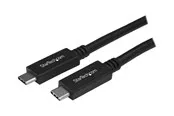 StarTech.com USB C Cable with 3A PD - USB 3.0 - USB-IF Certified - USB-C cable - 2 m